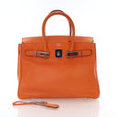 Hermes Orange Swift Birkin 30