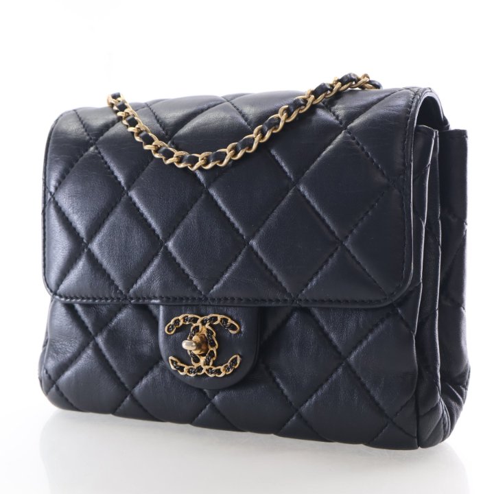 Chanel Mini Lambskin CC Flap Bag