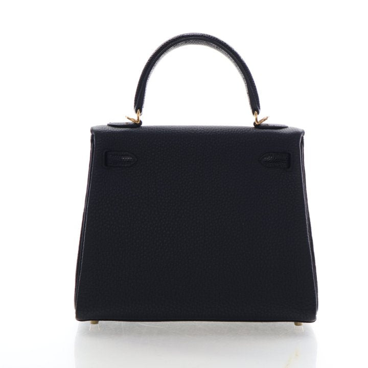 Hermes Noir Togo Lizard Touch Kelly 25, photo 15 of 20