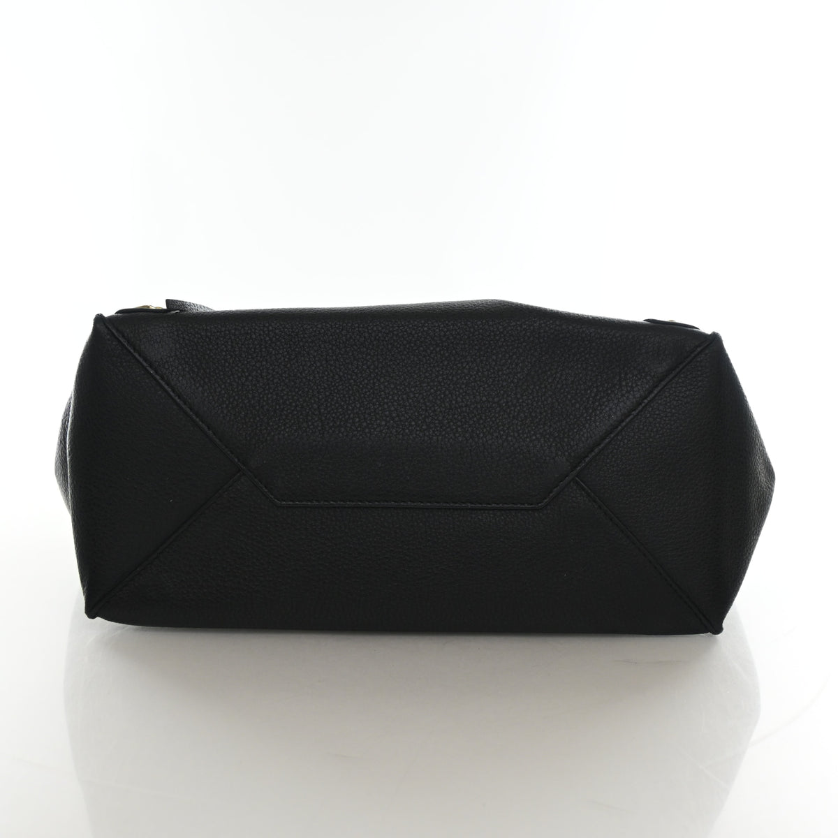 Pre-Owned Balenciaga Tote Calfskin Papier, base and feet view, photo 9 of 17
