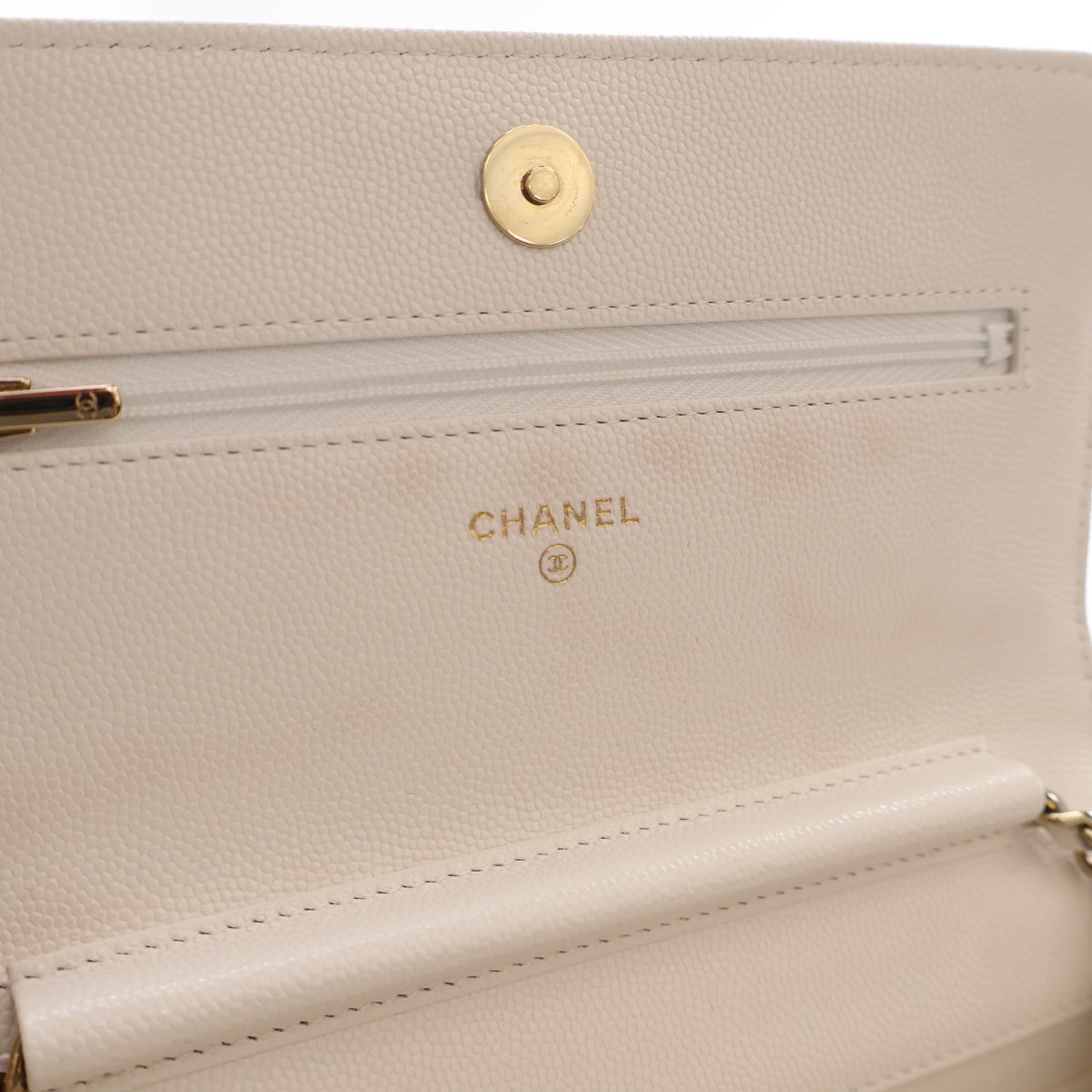 Chanel Caviar CC Wallet On Chain (WOC), photo 21 of 22