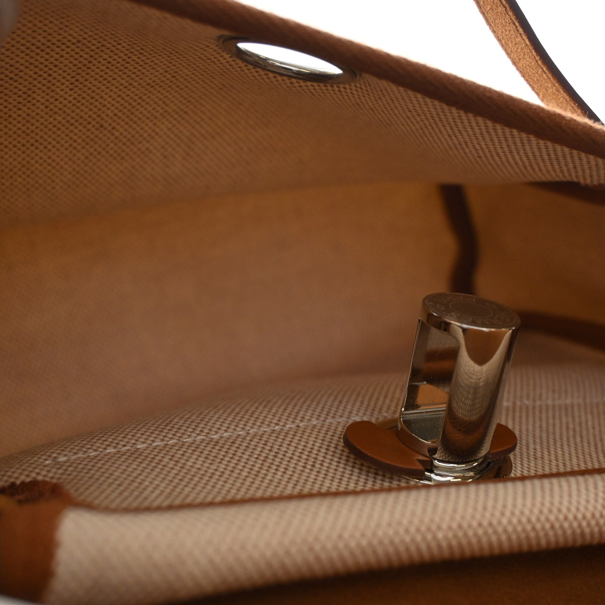 Hermes Naturel-Sabel Toile Mini Herbag Zip 20, photo 12 of 13