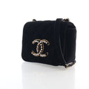 Chanel Mini Velvet Quilted ...