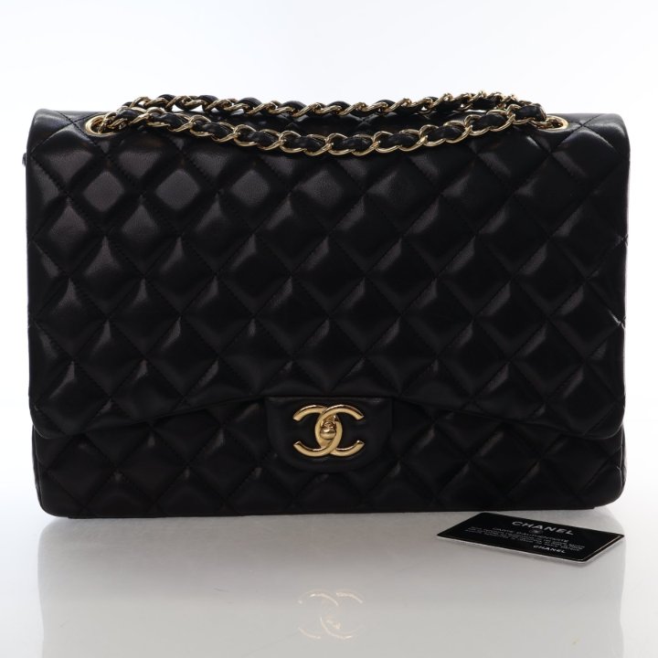L*e様 CHANEL ハンドバッグ Chanel Maxi Lambskin Classic Double Flap Bag – Luxe Du Jour
