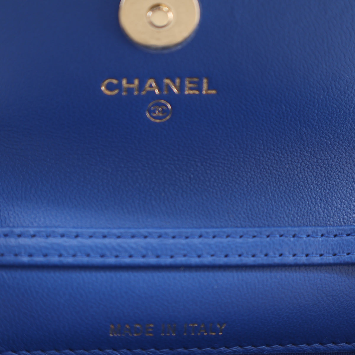Pre-Owned Chanel Belt Bag Raffia Flap, logo detail