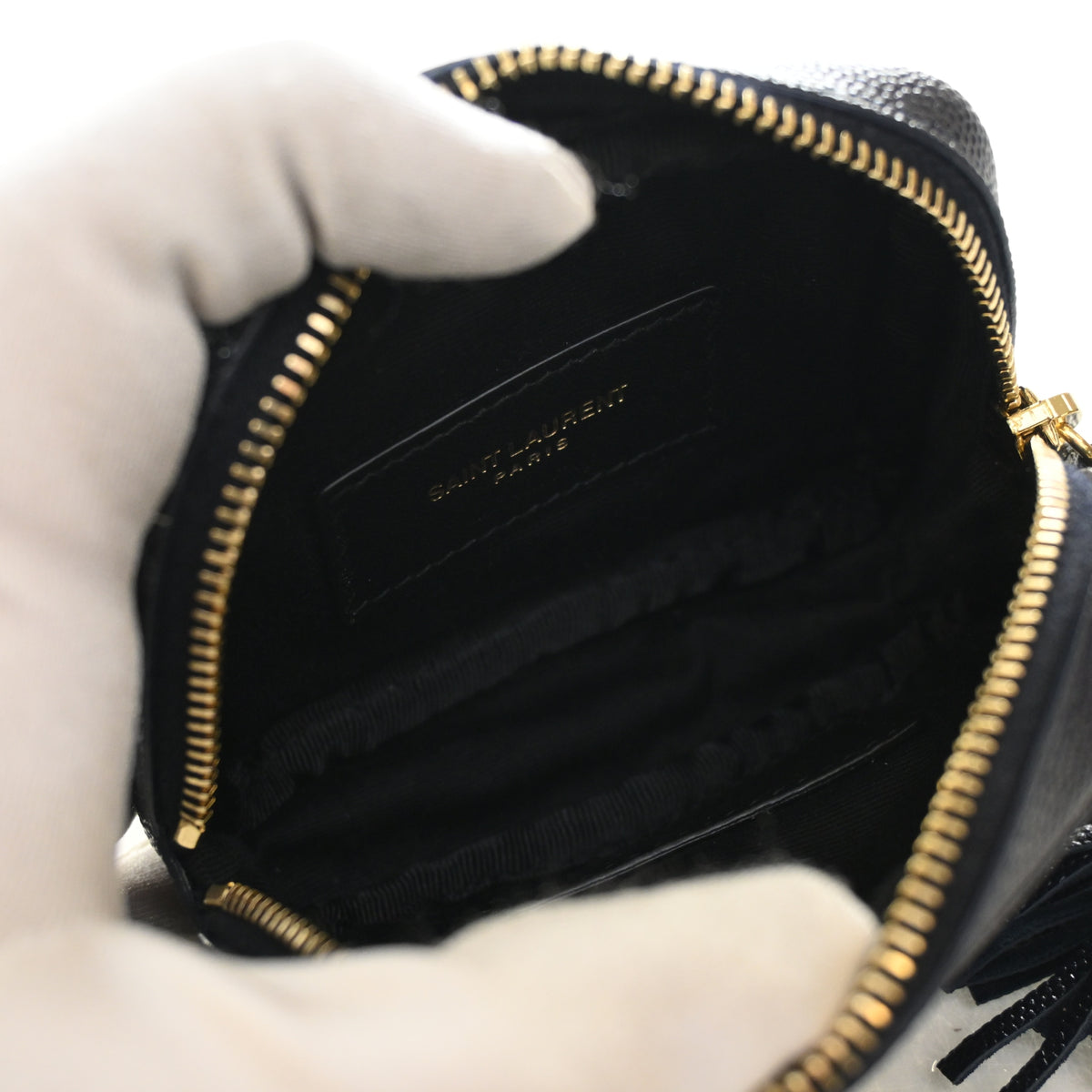 Saint Laurent Baby Grained Calfskin Lou Bag, photo 12 of 13