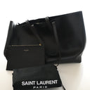 Saint Laurent Calfskin Shop...