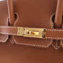 Hermes Gold Togo Birkin 25