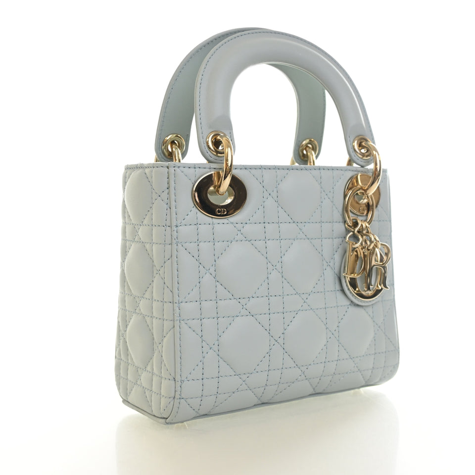 Christian Dior Mini Lambskin Lady Dior