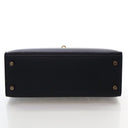 Hermes Noir Veau Madame Sel...