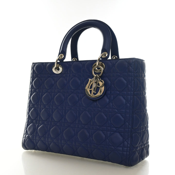 Christian Dior Large Lambskin Lady Dior