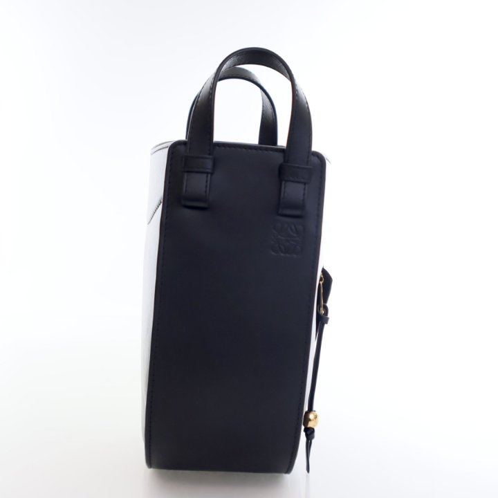 Loewe Shiny Calfskin Hammock Slice Bag