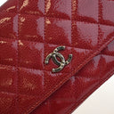 Chanel Patent Wallet On Cha...