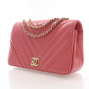 Chanel Mini Lambskin Chevro...