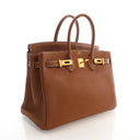 Hermes Gold Togo Birkin 25 