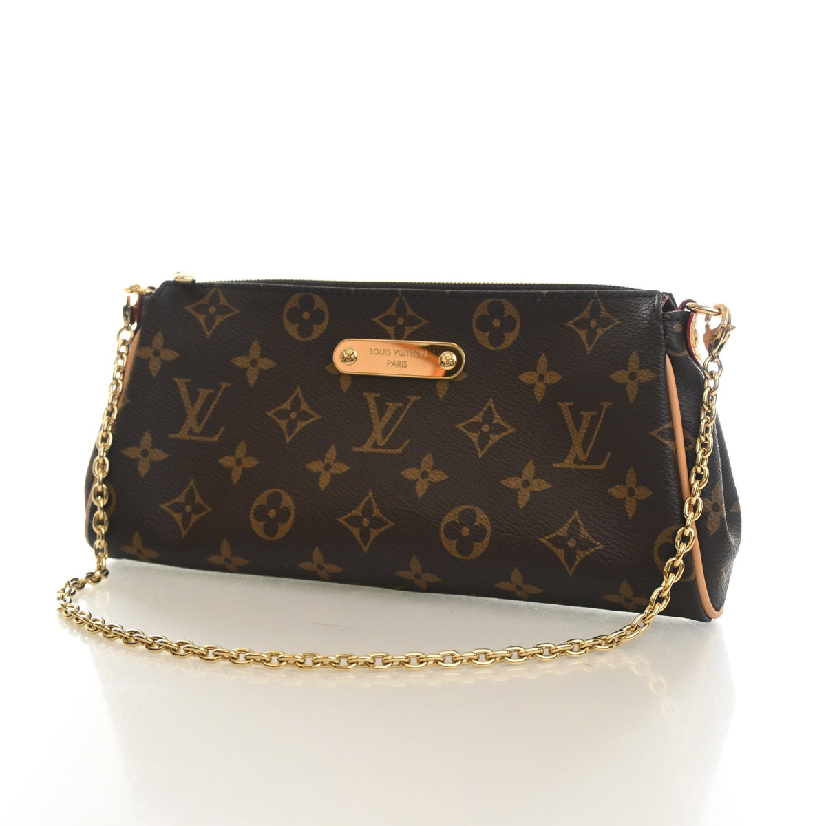 Pre-Owned Louis Vuitton Pochette Monogram Eva, front view, photo 3 of 13