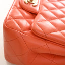 Chanel Mini Lambskin Square...
