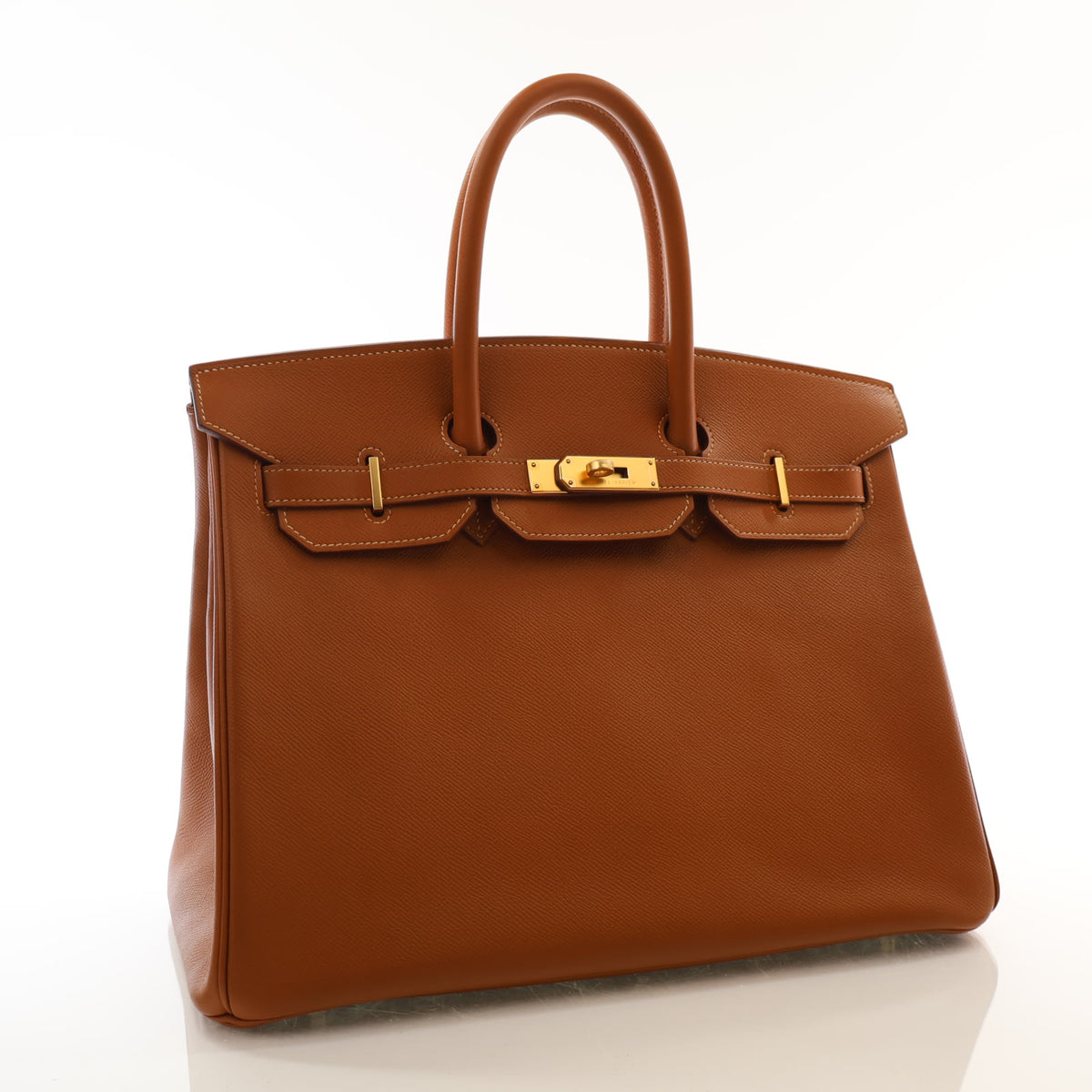 Hermes Vintage Gold Epsom Birkin 35, photo 2 of 16