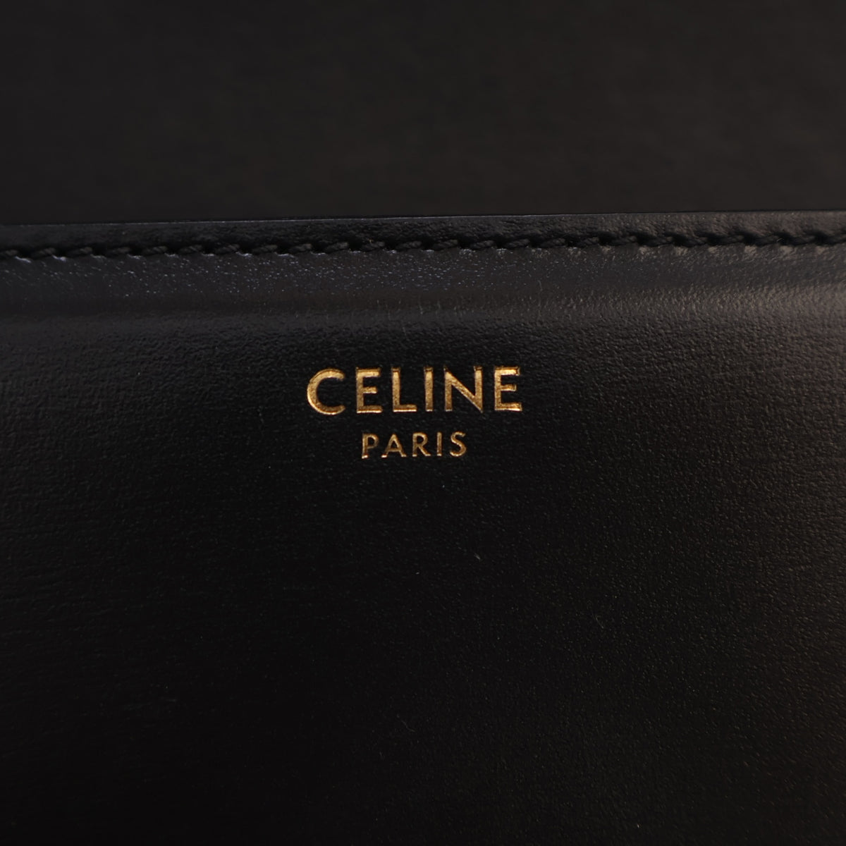 Celine Classique Calfskin Triomphe Flap Bag, photo 15 of 18