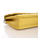 Chanel Yellow Lambskin Wall...