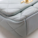 Chanel Mini Lambskin Square...