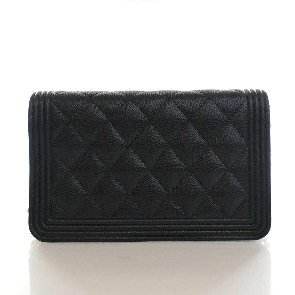 Chanel Boy Bag Wallet on Chain Caviar Black, photo 11 of 14