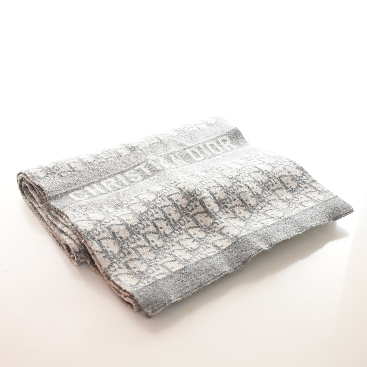 Christian Dior Cashmere Oblique Scarf, photo 1 of 9