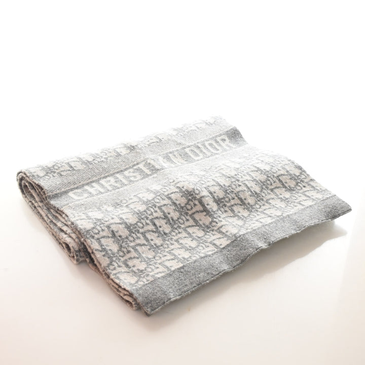 Christian Dior Cashmere Oblique Scarf
