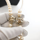 Chanel CC Cluster Pearl Nec...