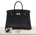 Hermes Noir Epsom Birkin 35