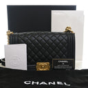Chanel Medium Lambskin Boy Bag
