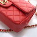 Chanel Mini Lambskin Rectan...