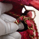 Chanel Mini Shearling Squar...