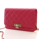 Chanel Caviar Wallet on Chain