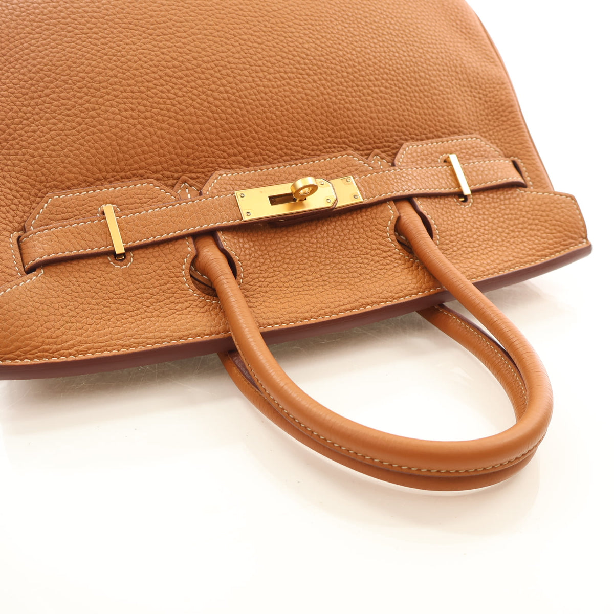 Hermes Vintage Gold Togo 30, photo 10 of 16