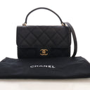 Chanel Mini Lambskin Top Ha...