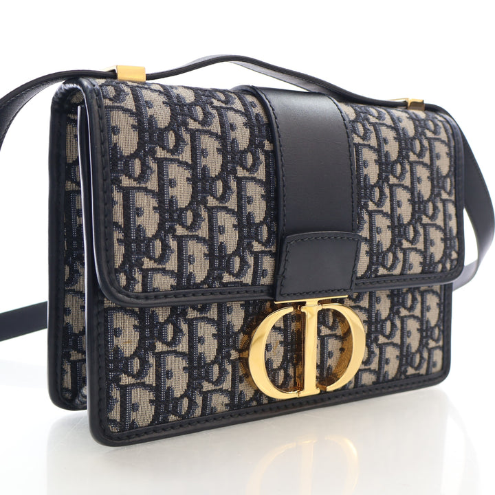 Christian Dior Canvas Oblique Montaigne 30
