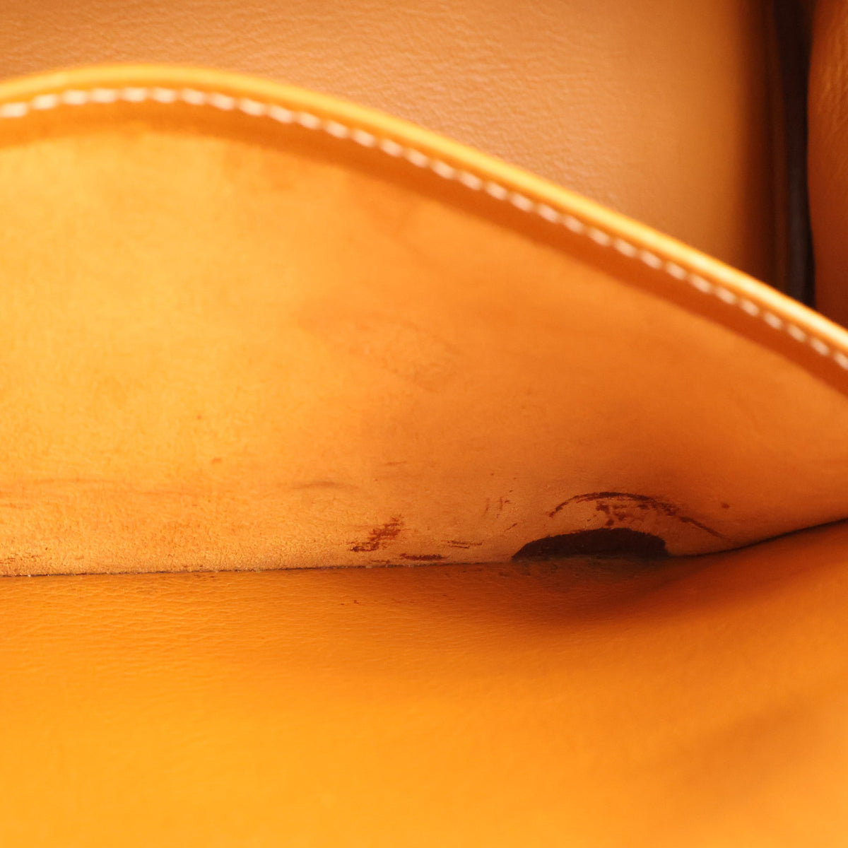 Hermes Vintage Gold Ardennes Birkin 30, photo 21 of 23