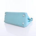 Hermes Bleu Atoll Kelly 28