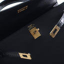 Hermes Noir Veau Madame Sel...