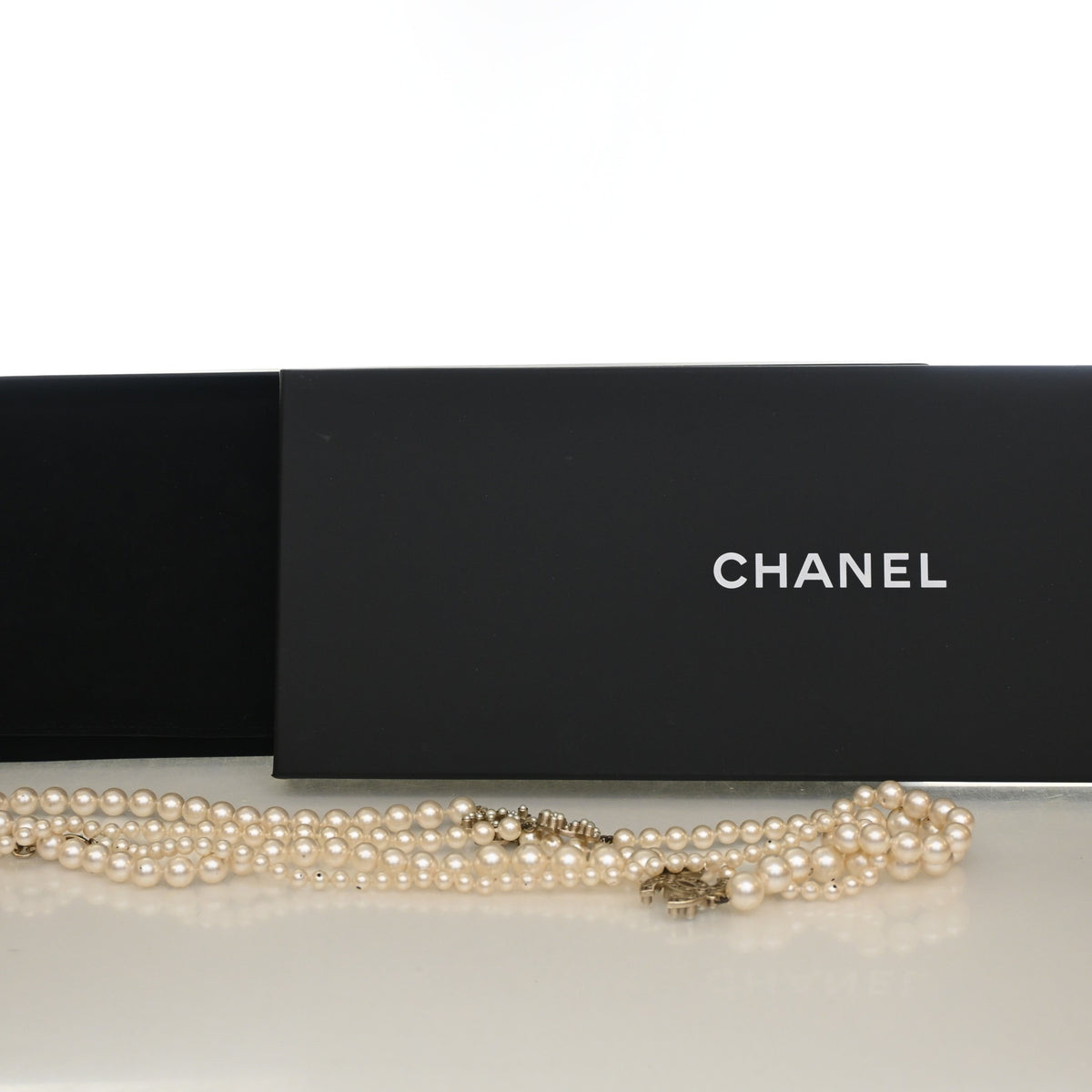 Chanel CC Long Pearl Necklace, photo 10 of 10