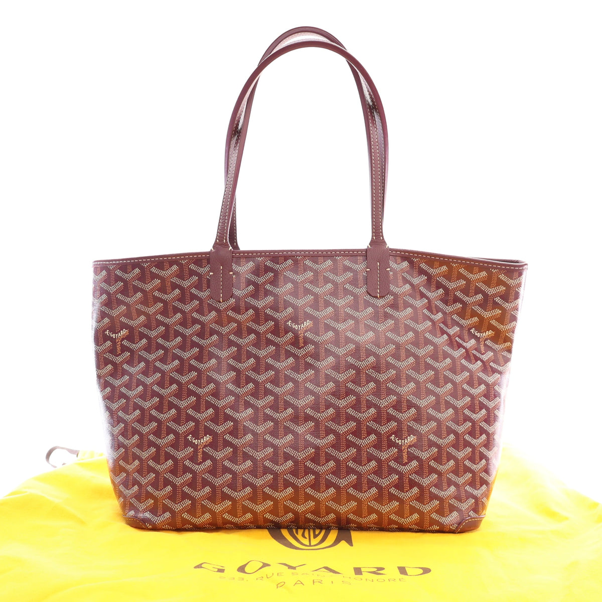 Pre-Owned Goyard Tote Bag PM Artois, front view, photo 16 of 16