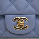 Chanel Mini Lambskin Square...
