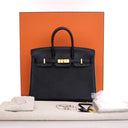 Hermes Noir Togo Birkin 25