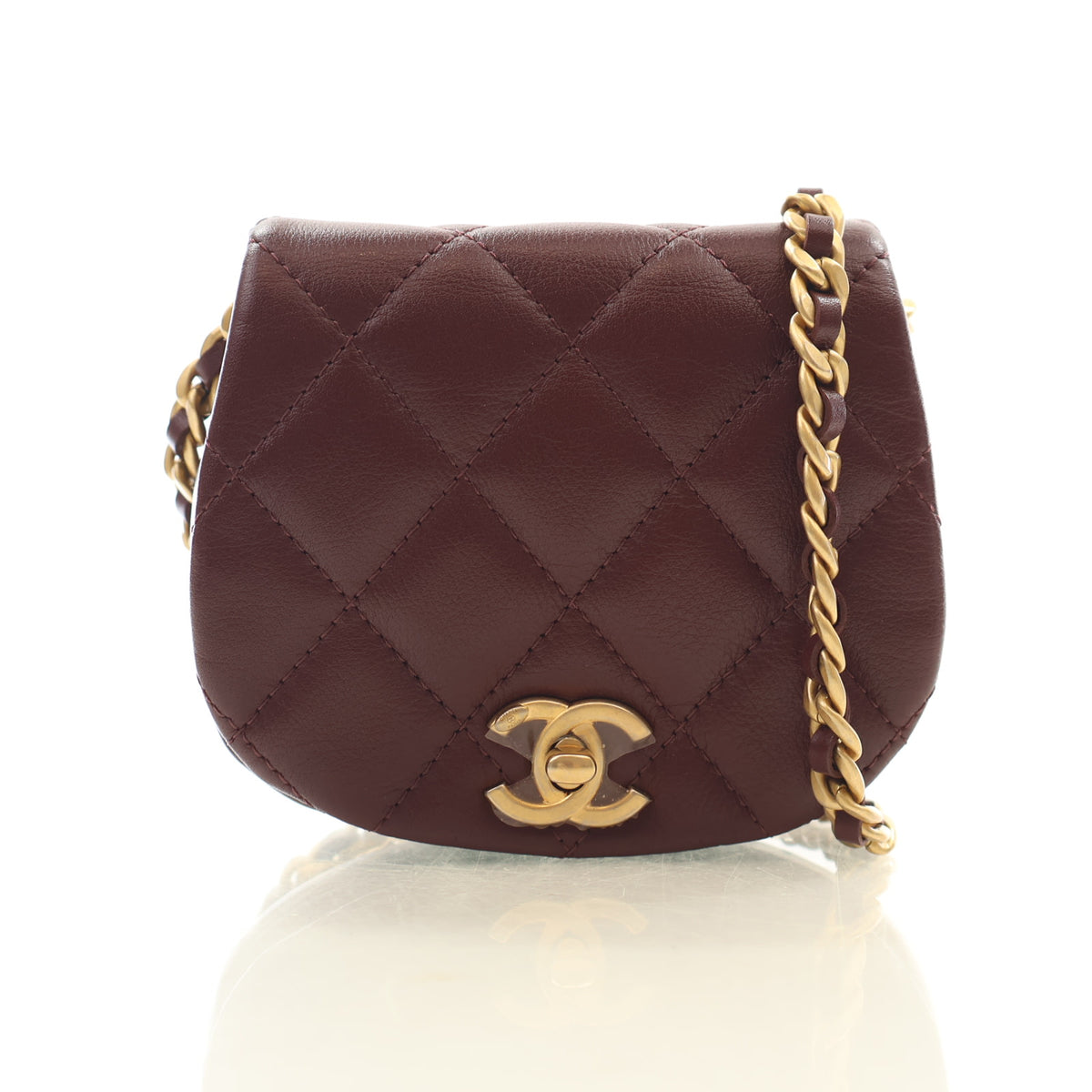 Chanel Mini Lambskin Coco Mail Clutch With Chain, photo 1 of 16