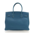 Hermes Bleu Jean Togo Birki...
