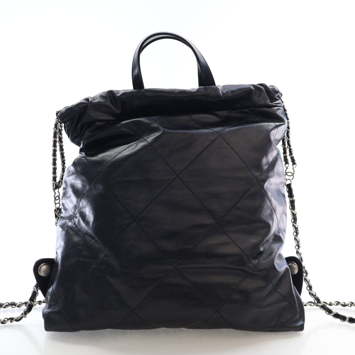 Chanel Shiny Calfskin 22 Backpack, photo 12 of 18