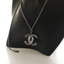 Chanel Crystal CC Pendant N...