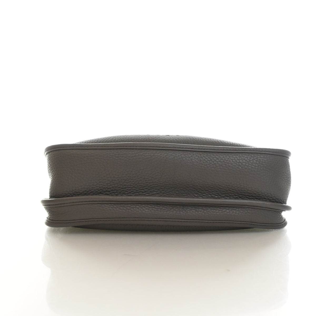 Pre-Owned Hermès Evelyne 29 Gris Etain Clemence Leather III, side profile, photo 8 of 13