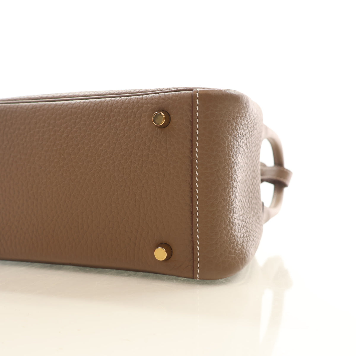 Hermes Etoupe Clemence Mini Lindy 20, photo 8 of 15